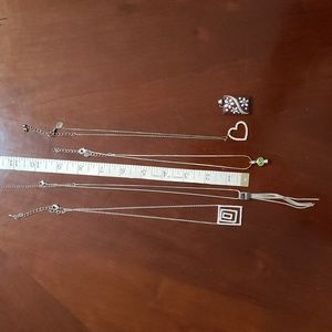 4 Lia Sophia necklaces